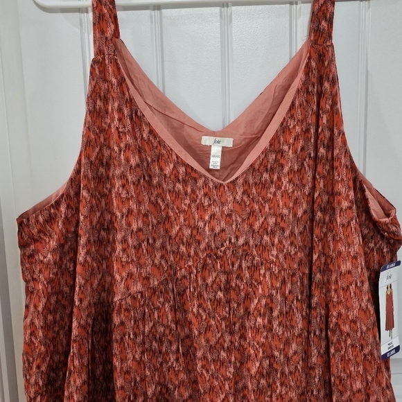 Joie Maxi Sleeveless Dress Size XXL in Tea Rose NWTs - Picture 6 of 16